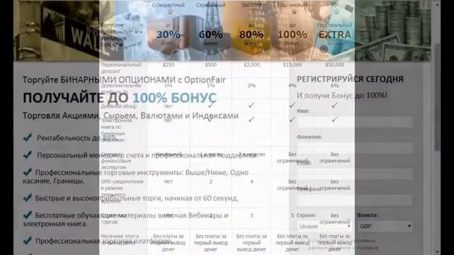 СЕКРЕТНАЯ ссылка для СУПЕР БОНУСА от optionfair | бинарные опционы бонусы за регистрацию 2021 смотреть онлайн