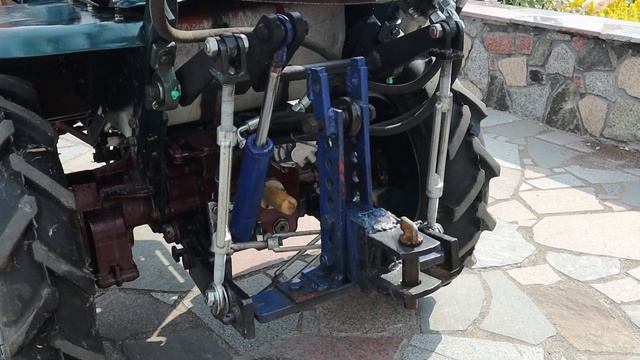 Мінітрактор т-012 готовий до праці! Навіска на мінітрактор своїми руками. Проект завершений! смотреть онлайн