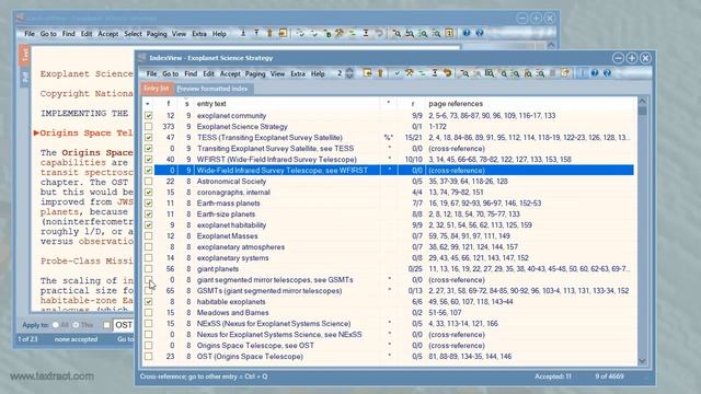 TExtract Back-Of-Book Indexing: The Basics смотреть онлайн
