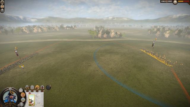 Total War: SHOGUN 2 1vs1: Chosokabe Daikyu Samurai Vs Chosokabe Bow Samurai