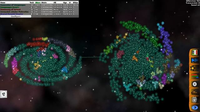 Galimulator: Galactic Empire Simulation And Sandbox Game | Timelapse #006 | AI Only смотреть онлайн