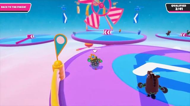 Fall Guys: Ultimate Knockout - (One Giant Leap Trophy?) смотреть онлайн