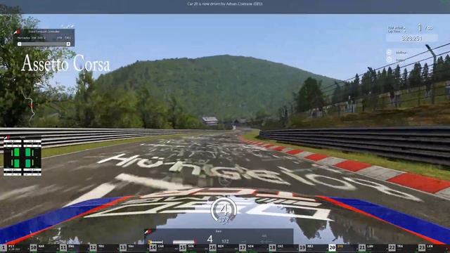 Project cars vs Assetto corsa (Nürburgring mercedes 190E) смотреть онлайн