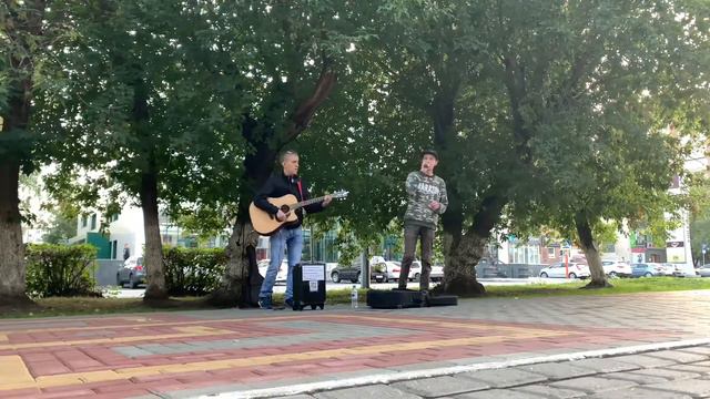 Макс Корж - Мотылёк(acoustic guitar cover by Дмитрий Ерушов и Дмитрий Комиссаров) @ Барнаул смотреть онлайн