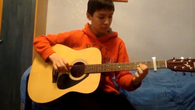 *AliSher*(River flows in you) on guitar смотреть онлайн