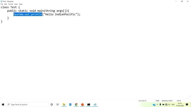 hello world java program. Java with Interview Questions. смотреть онлайн