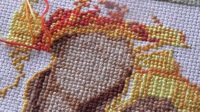 Вышивка крестиком Работа над ошибками при отшиве иконы Казанской Пр.Богородицы смотреть онлайн