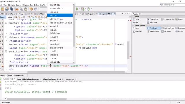 Enterprise Java Tutorial: Create a registration servlet in Java using JDBC смотреть онлайн