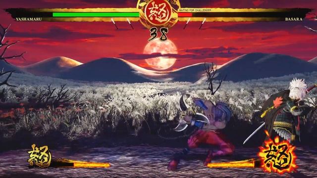 Kurama Yashamaru vs Basara (Hardest AI) - Samurai Shodown смотреть онлайн
