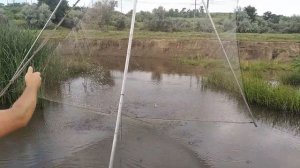 07.07.2021. Рыбалка на паук с прикормкой. За час наловил рыбы!
