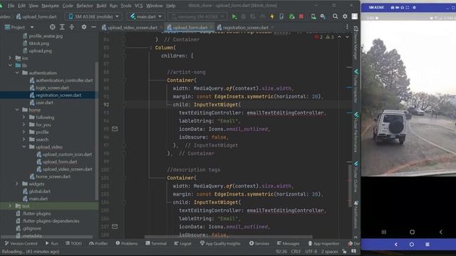 Flutter Upload Form Tutorial | GetX Firebase iOS & Android Video Hosting App like TikTok Clone 2023 смотреть онлайн