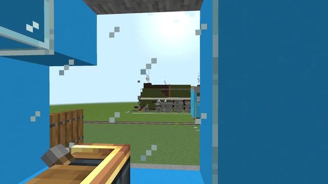 ЧС6/ЧС200 поезд в маинкрафте + create mod | Обзор и покатушки | Czech CHS6 locomotive in minecraft смотреть онлайн