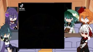 Genshin impact react to lumine | Fem! Mc |