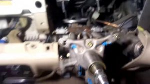 Прадо 120 стук в рулевой колонке!