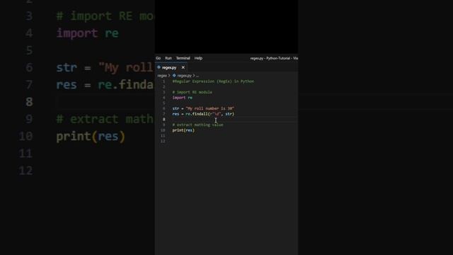 Python Regular Expressions Decoded | #shortvideo #viral смотреть онлайн