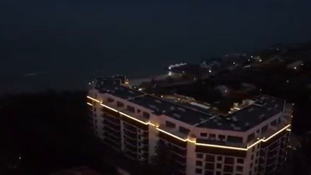 Освещение фасада ЖК Маринист смотреть онлайн