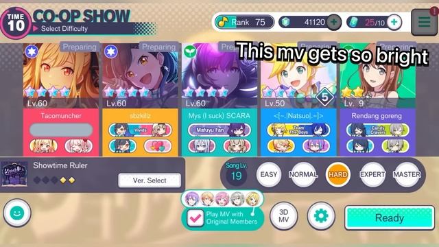 【ProSeka】 Project Sekai but the color I am is the difficulty I play 【プロセカ】 смотреть онлайн