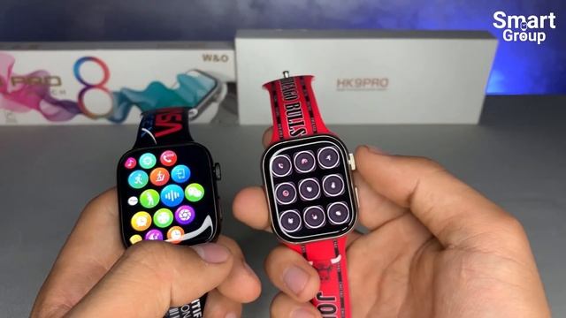 مراجعة كاملة لساعة HK9 Pro ومقارتنها بساعة X8 pro | اول ساعة كيرڤ بشاشة اموليد + مقاومة للماء смотреть онлайн