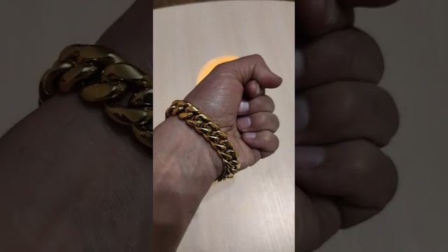Шикарный мужской браслет под золото! смотреть онлайн
