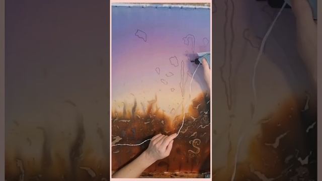 #горячийбатик #батик #росписьакрилом #росписьпоткани #акварельканаталья