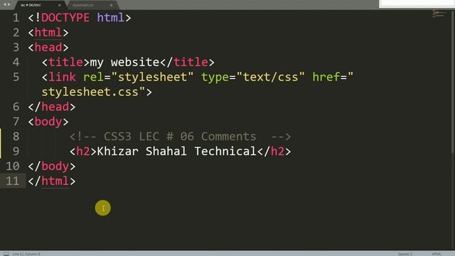Lec # 6 CSS3 Single Line Comment & Multiple Line Comment in CSS3 Urdu Hindi Easy & Full Video HTML5 смотреть онлайн