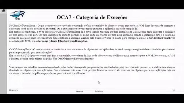 Capitulo 7 - Oracle Certified Associate 7 смотреть онлайн
