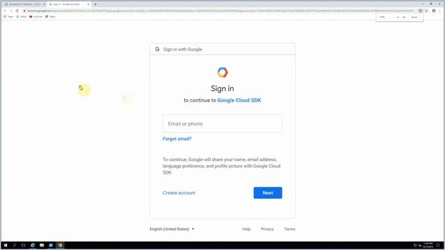 GCP - Установка и настройка Cloud SDK/GCP CLI на Windows смотреть онлайн