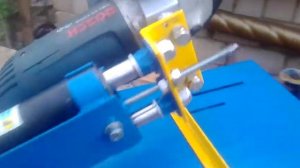 Самодельная стойка для болгарки 125/230мм (Станок отрезной из болгарки)