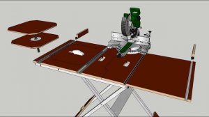 Складной стол верстак из фанеры для монтажников и установщиков дверей, универсальный столярный стол
