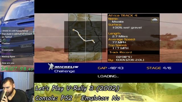 V-Rally 3 (PS2) - Michelin Challenge (Let's Play Part 29) смотреть онлайн