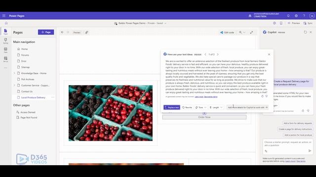 Power Pages Copilot Demo смотреть онлайн