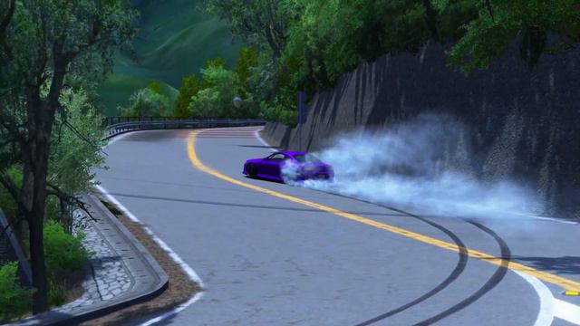 Nissan s15 Hakone Touge Drift Assetto Corsa (steering wheel) смотреть онлайн