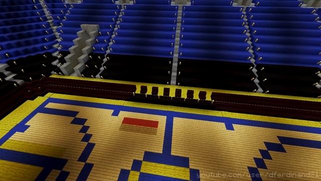 Minecraft MEGABUILD : Oracle Arena in Minecraft (Home of the Golden State Warriors) смотреть онлайн