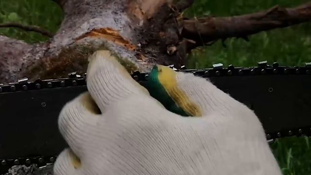 Заточка цепи бензопилы шлифовочным диском с помощью болгарки смотреть онлайн