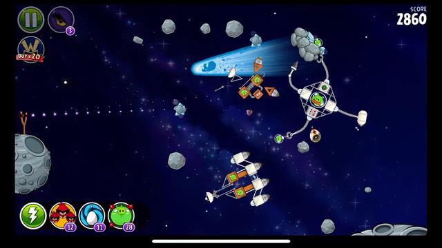 Angry Birds Space Level 11 смотреть онлайн