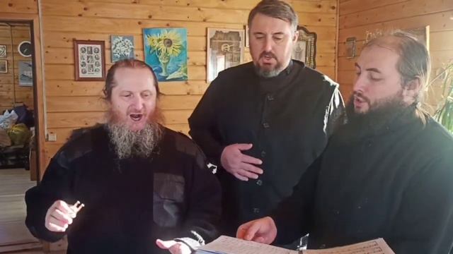 К нам приехали колядовщики из Оптиной Пустыни! смотреть онлайн