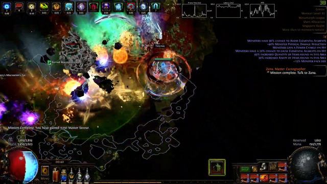 Path of Exile 3.9 Volatile Dead CWC Necromancer смотреть онлайн