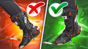 СТАВЬ Ноги на Подножки Правильно | А ТО СЛОМАЕШЬ! Езда на мотоцикле