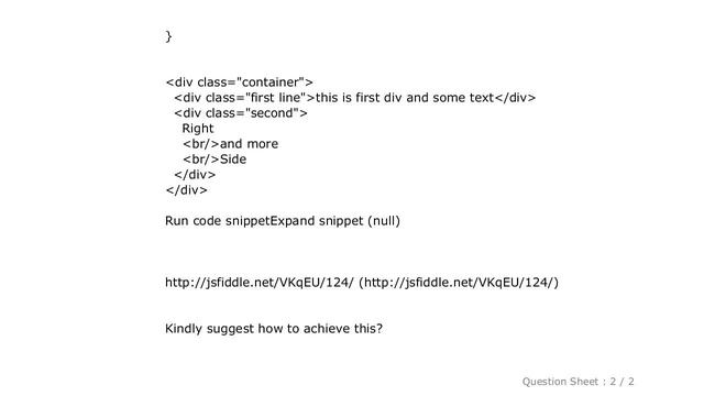 HTML : Vertical line between two div limited height смотреть онлайн