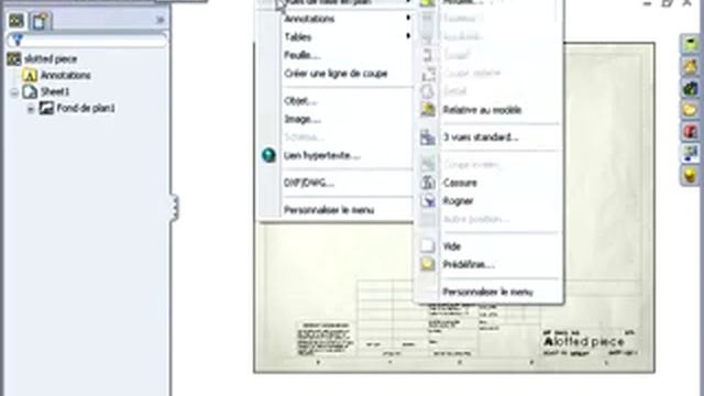 SolidWorks vue de modele - SolidWorks - Français смотреть онлайн