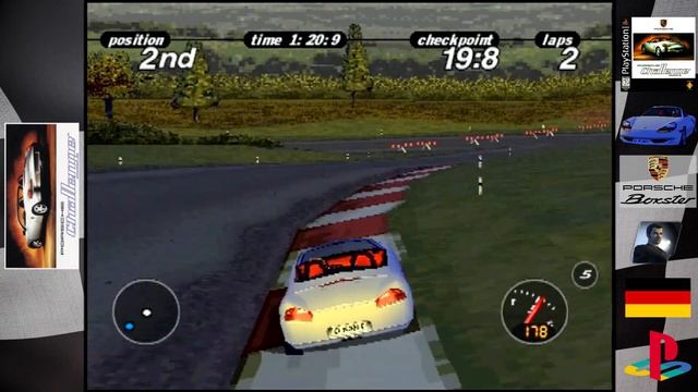 Porsche Challenge | Dan | Stuttgart | PlayStation/PS1/PSX HD