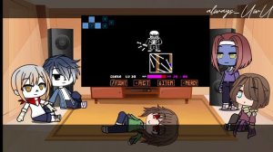 реакция Undertale} Bad time trio