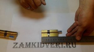 Как правильно измерить цилиндровый механизм