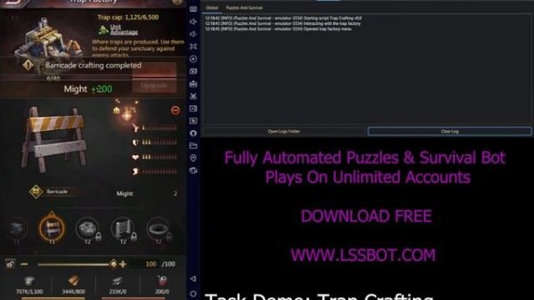 Puzzles And Survival Bot - New Free To Use Bot That Solves Puzzles