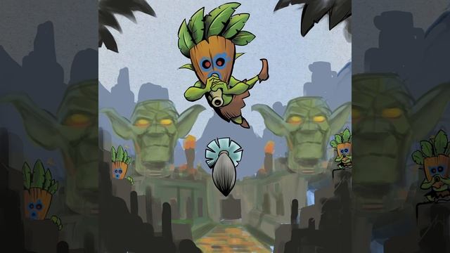 Clash Royale’s Dart Goblin - Sketch to finished piece смотреть онлайн