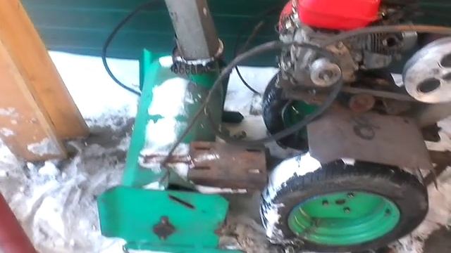 самодельный снегоуборщик к мотоблоку. смотреть онлайн