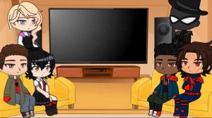 Spider-Verse React To Scorpion | Hanzo Hasashi | Mortal Kombat | Gacha react | Full Version