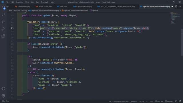 Create a forum with Laravel 8 | Follow: User model refactoring | Part 74 смотреть онлайн