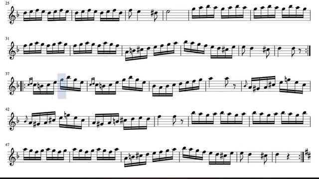 Czardas Partitura de Flauta, Oboe, Violín e instrumentos afinados en Do смотреть онлайн