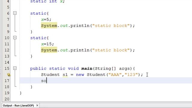 #036 [JAVA] - Static keyword (Static Block - Static Class) смотреть онлайн